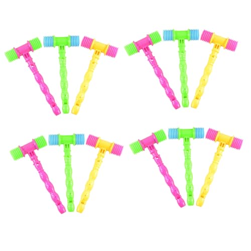 WOONEKY 12 Stück Teiliges Hammer aus Kunststoff Pädagogisches Klopfspielzeug mit Geräuschfunktion Geeignet für Kleinkinder und Junge Mädchen Bunte Farben Zufällig für Zufällige Farbe WOONEKY 12 Stück Teiliges Hammer aus Kunststoff Pädagogisches Klopfspielzeug mit Geräuschfunktion Geeignet für Kleinkinder und Junge Mädchen Bunte Farben Zufällig für Zufällige Farbe von WOONEKY