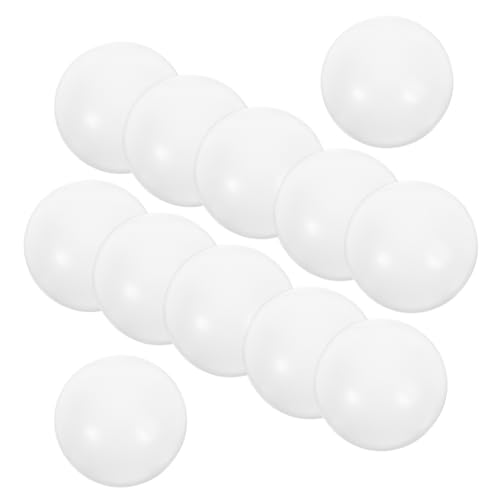 WOONEKY 12 Stück Teiliges Mini Tischfußball Bälle Weiß Glänzend Ersatzkugeln für Tischkicker Tischfußballspiel Zubehör Langlebig und Passend WOONEKY 12 Stück Teiliges Mini Tischfußball Bälle Weiß Glänzend Ersatzkugeln für Tischkicker Tischfußballspiel Zubehör Langlebig und Passend von WOONEKY