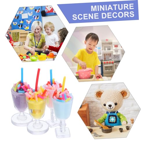 WOONEKY 12 Stück Teiliges Miniatur Eisbecher aus Stabilem Kunststoff Realistische Puppenhaus Dekoration Leichtes Mini Eiscreme Modell für Detailreiche Spielszene WOONEKY 12 Stück Teiliges Miniatur Eisbecher aus Stabilem Kunststoff Realistische Puppenhaus Dekoration Leichtes Mini Eiscreme Modell für Detailreiche Spielszene von WOONEKY
