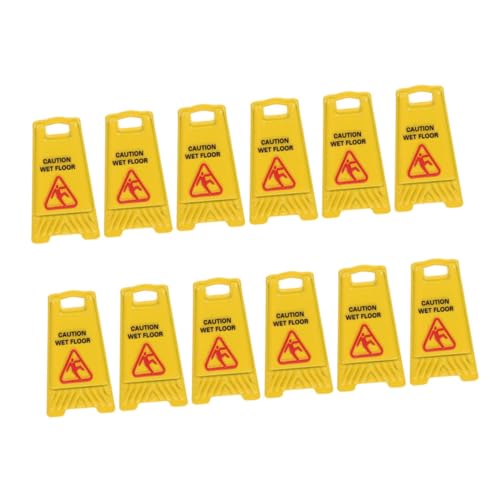 WOONEKY 12 Stück Teiliges Miniatur Warnschilder Achtung Rutschgefahr für Puppenhaus Realistische Sicherheitszeichen Leicht Tragbar Edukativ für Interaktives Rollenspiel und Diorama WOONEKY 12 Stück Teiliges Miniatur Warnschilder Achtung Rutschgefahr für Puppenhaus Realistische Sicherheitszeichen Leicht Tragbar Edukativ für Interaktives Rollenspiel und Diorama von WOONEKY