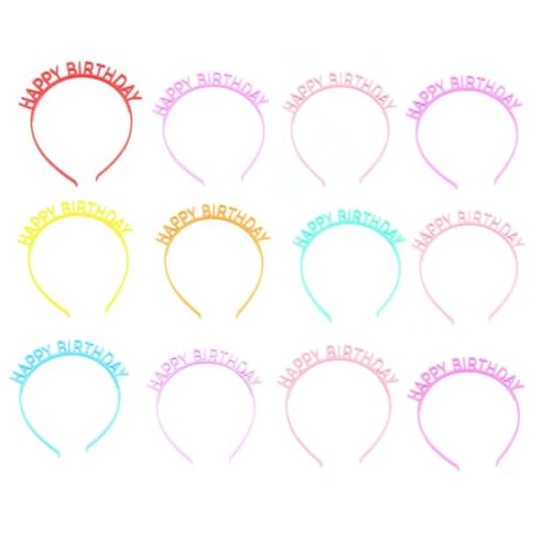 WOONEKY 12 Stück Teiliges Party Haarreif Bunte Geburtstagskrone Haarschmuck Kreativ Elegant für Mädchen Jungen Festliche Kopfbedeckung Kindergeburtstag Dekoration WOONEKY 12 Stück Teiliges Party Haarreif Bunte Geburtstagskrone Haarschmuck Kreativ Elegant für Mädchen Jungen Festliche Kopfbedeckung Kindergeburtstag Dekoration von WOONEKY