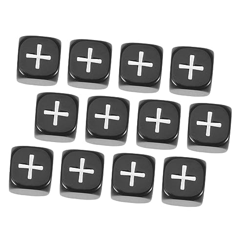 WOONEKY 12Stücke Lehrerwürfel Matheoperation für Klassenzimmerbedarf Rechenwürfel mit Plus und Minuszeichen aus Sicherem für Mathematikspiele und Heimunterricht WOONEKY 12Stücke Lehrerwürfel Matheoperation für Klassenzimmerbedarf Rechenwürfel mit Plus und Minuszeichen aus Sicherem für Mathematikspiele und Heimunterricht von WOONEKY