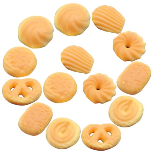 WOONEKY 14 Stück Teiliges Mini Cookies Puppenhaus Miniatur Realistische Miniatur Lebensmittel für DIY Küchen Szene Zubehör WOONEKY 14 Stück Teiliges Mini Cookies Puppenhaus Miniatur Realistische Miniatur Lebensmittel für DIY Küchen Szene Zubehör von WOONEKY