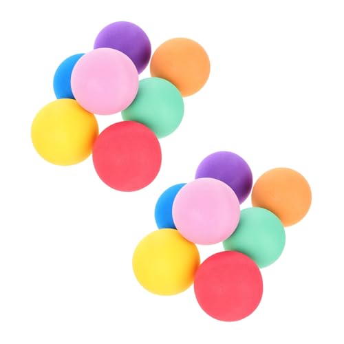 WOONEKY 14Stücke Schwammbälle Weiche und Langlebige Spielbälle für Drinnen und Draußen für Spielhäuser Lernspielzeug und Partys WOONEKY 14Stücke Schwammbälle Weiche und Langlebige Spielbälle für Drinnen und Draußen für Spielhäuser Lernspielzeug und Partys von WOONEKY