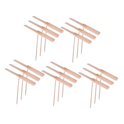 WOONEKY 15 Stück Teiliges Holz Propeller Handbetriebene Fliegende Libellen für Garten und Outdoor Interaktives Sensorisches für Sicher und Langlebig für Geburtstagsfeiern und Freizeitspaß WOONEKY 15 Stück Teiliges Holz Propeller Handbetriebene Fliegende Libellen für Garten und Outdoor Interaktives Sensorisches für Sicher und Langlebig für Geburtstagsfeiern und Freizeitspaß von WOONEKY