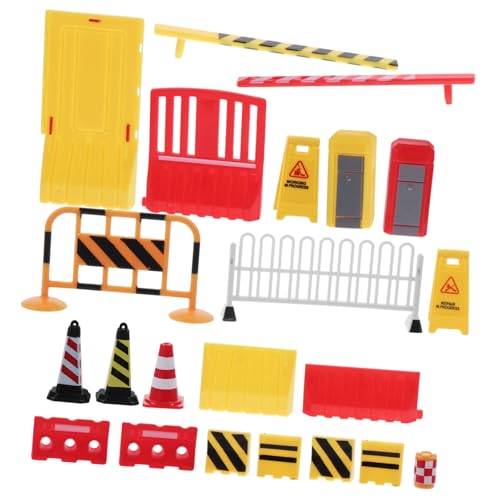 WOONEKY 15 Stück Teiliges Verkehrsschilder Spielzeugset aus Robustem Kunststoff Verstellbare Miniatur Straßenschilder und Absperrungen Pädagogisches Verkehrsmodell für Verkehrsregelung WOONEKY 15 Stück Teiliges Verkehrsschilder Spielzeugset aus Robustem Kunststoff Verstellbare Miniatur Straßenschilder und Absperrungen Pädagogisches Verkehrsmodell für Verkehrsregelung von WOONEKY