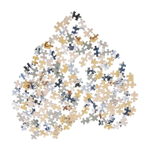 WOONEKY 150 Stück Teiliges Mini Puzzle Set mit Berühmtem Wellenmuster Kreatives Jigsaw für Erwachsene Papierbasiertes Langlebiges und Unterhaltsames Legespiel als Edukatives und von WOONEKY