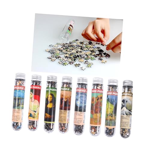 WOONEKY 150 Stück Teiliges Mini Puzzle aus Papier Kreatives Jigsaw mit Berühmtem Gemälde für Erwachsene Geduldsspiel Lernspielzeug zur Geistigen Entspannung und Wohnkultur WOONEKY 150 Stück Teiliges Mini Puzzle aus Papier Kreatives Jigsaw mit Berühmtem Gemälde für Erwachsene Geduldsspiel Lernspielzeug zur Geistigen Entspannung und Wohnkultur von WOONEKY