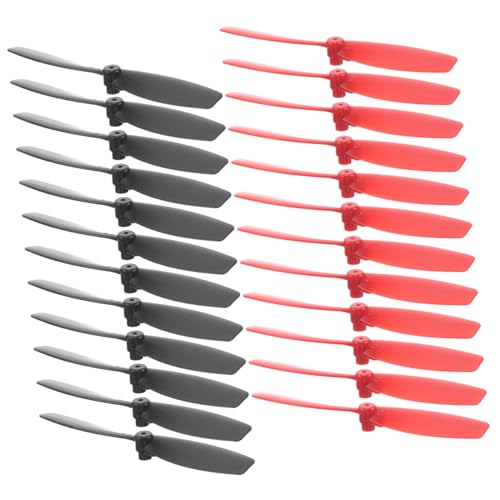 WOONEKY 16 Paare Propellerblätter Propeller Für Maschinen Flugzeugreparaturbedarf Kunststoffpropeller Für Spielzeugflugzeug Flugzeugversorgung Mini-Propeller Flugzeugzubehör Plastik von WOONEKY