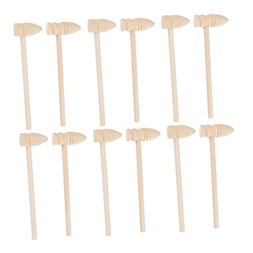 WOONEKY 16 Stück Teiliges Mini Holzhammer Multifunktionale Holzklöppel für Fördert Hand Auge Koordination und Geschicklichkeit Pädagogisch Geeignet als Spielrequisiten und Dekoration WOONEKY 16 Stück Teiliges Mini Holzhammer Multifunktionale Holzklöppel für Fördert Hand Auge Koordination und Geschicklichkeit Pädagogisch Geeignet als Spielrequisiten und Dekoration von WOONEKY