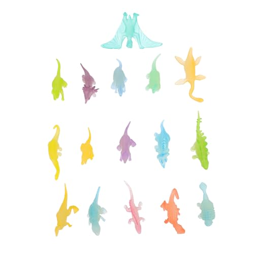 WOONEKY 16 Stück Teiliges Set Leuchtender Dinosaurier Spielzeugfiguren für Realistische Dino Modelle Kreativität und Vorstellungskraft für Spiel und Lernen WOONEKY 16 Stück Teiliges Set Leuchtender Dinosaurier Spielzeugfiguren für Realistische Dino Modelle Kreativität und Vorstellungskraft für Spiel und Lernen von WOONEKY