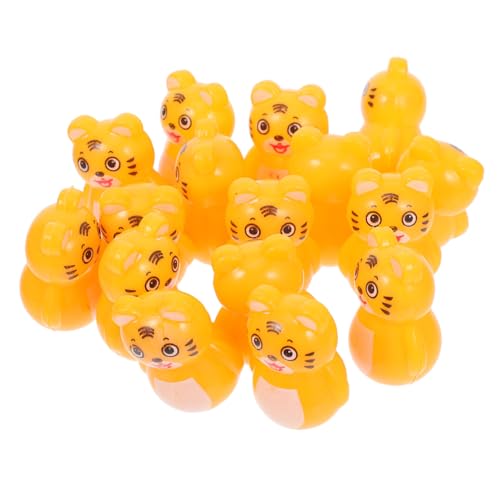 WOONEKY 16 Stück Teiliges Tiger Wackelfigur Langlebiges Desktop Ornament Niedliches Party und Neujahrsdekor Kinderfreundliches für Jungen und Mädchen Zufällige Farbe WOONEKY 16 Stück Teiliges Tiger Wackelfigur Langlebiges Desktop Ornament Niedliches Party und Neujahrsdekor Kinderfreundliches für Jungen und Mädchen Zufällige Farbe von WOONEKY