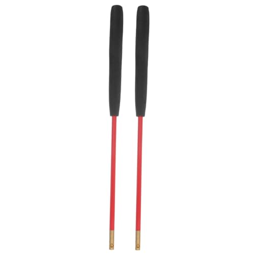 WOONEKY 1Paar Rutschfester Diabolo Stick Ersatz für Professionelle Jonglier Performance Lange Glasfaserstäbe für Anfänger und Fortgeschrittene Langlebiges Diabolo Zubehör von WOONEKY