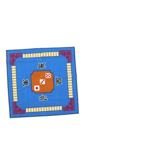 WOONEKY 1 X Mahjong-tischabdeckung Quadratische Mahjong-Matte – Geräuschreduzierung Für Das Spielen Am Tisch. von WOONEKY
