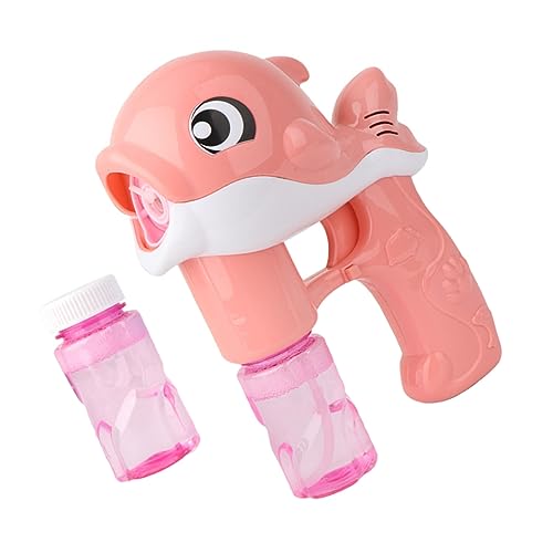 WOONEKY 1Satz Blasenspielzeug Automatische Seifenblasenmaschine mit Licht und Musik Tragbares Bubble Maker für Partys und Outdoor Aktivitäten von WOONEKY