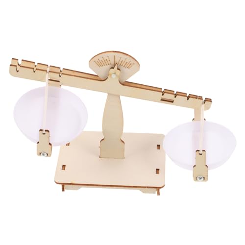 WOONEKY 1Satz Holzwaage Kognitive Lernhilfe für DIY mit Materialien für Kreative Experimente und Wissenschaftliche Projekte Montessori Kreativität WOONEKY 1Satz Holzwaage Kognitive Lernhilfe für DIY mit Materialien für Kreative Experimente und Wissenschaftliche Projekte Montessori Kreativität von WOONEKY