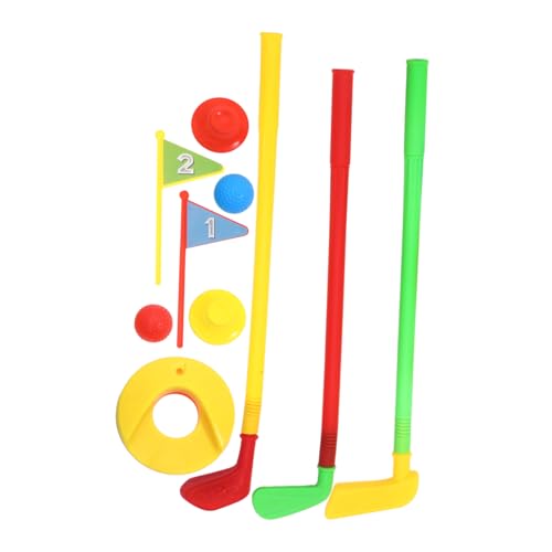 WOONEKY 1Satz Junge Mädchen Golfspielzeug Set für Drinnen und Draußen Teiliges Farbenfrohes Sportspielzeug Körperlichen Entwicklung und Koordination für Jungen WOONEKY 1Satz Junge Mädchen Golfspielzeug Set für Drinnen und Draußen Teiliges Farbenfrohes Sportspielzeug Körperlichen Entwicklung und Koordination für Jungen von WOONEKY