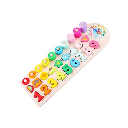 WOONEKY 1Satz Zahlenpuzzle Holzspielzeug für Pädagogisches Lernspielzeug Ausdauer und Denkfähigkeiten für Kleinkinder Ab Jahr Lustige und Kreative Beschäftigung WOONEKY 1Satz Zahlenpuzzle Holzspielzeug für Pädagogisches Lernspielzeug Ausdauer und Denkfähigkeiten für Kleinkinder Ab Jahr Lustige und Kreative Beschäftigung von WOONEKY