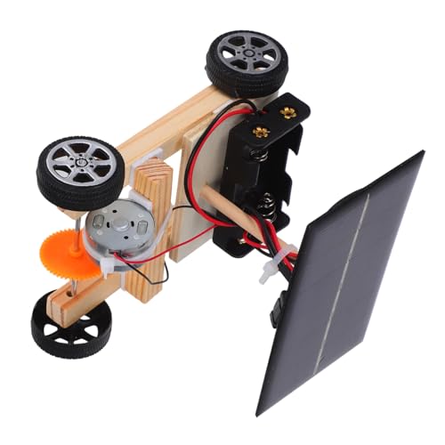 WOONEKY 1Stück DIY Solar Elektroauto Bausatz für Schaltungswissenschaft Kreatives Ingenieurspielzeug für Bunt Fördert Praktische Fähigkeiten und Lernfreude WOONEKY 1Stück DIY Solar Elektroauto Bausatz für Schaltungswissenschaft Kreatives Ingenieurspielzeug für Bunt Fördert Praktische Fähigkeiten und Lernfreude von WOONEKY