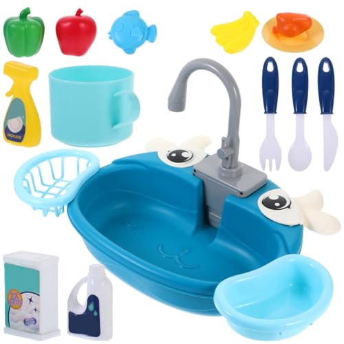 WOONEKY 1satz Küchenspüle Spielzeug Mit Fließendem Wasser Elektronisches Rollenspiel Waschbecken Für Junge Mädchen Für Kleinkinder Und Vorschulkinder Spaßige Küchenspielzeuge Für Kreatives Spielen WOONEKY 1satz Küchenspüle Spielzeug Mit Fließendem Wasser Elektronisches Rollenspiel Waschbecken Für Junge Mädchen Für Kleinkinder Und Vorschulkinder Spaßige Küchenspielzeuge Für Kreatives Spielen von WOONEKY