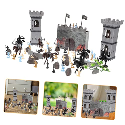 WOONEKY 1satz Miniatur Ritter Figuren Teile Soldaten Und Burg Modelle Für Sandtisch-Dekoration Und Rollenspiele Sicher Für Erwachsene WOONEKY 1satz Miniatur Ritter Figuren Teile Soldaten Und Burg Modelle Für Sandtisch-Dekoration Und Rollenspiele Sicher Für Erwachsene von WOONEKY