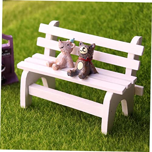 WOONEKY 2 STÜCK Mini Holzstuhl Weiß Umweltfreundliche Puppenhaus Möbel Dekorativer Miniaturstuhl für Kreatives Lernspielzeug Fantasie und Handfertigkeit WOONEKY 2 STÜCK Mini Holzstuhl Weiß Umweltfreundliche Puppenhaus Möbel Dekorativer Miniaturstuhl für Kreatives Lernspielzeug Fantasie und Handfertigkeit von WOONEKY