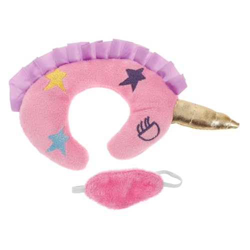 WOONEKY 2 STÜCK Teiliges Puppenzubehör mit Augenmaske und Kissen für Puppen für Reisepuppen Koffer und Spielsets für Mädchen WOONEKY 2 STÜCK Teiliges Puppenzubehör mit Augenmaske und Kissen für Puppen für Reisepuppen Koffer und Spielsets für Mädchen von WOONEKY