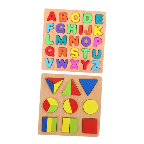 WOONEKY 2 Sätze Holzspielzeug für Montessori Lernspielzeug mit Buchstaben und Formen Pädagogisches Sortier und Erkennungsspiel für Vorschulkinder Fördert Feinmotorik und Farbwahrnehmung WOONEKY 2 Sätze Holzspielzeug für Montessori Lernspielzeug mit Buchstaben und Formen Pädagogisches Sortier und Erkennungsspiel für Vorschulkinder Fördert Feinmotorik und Farbwahrnehmung von WOONEKY