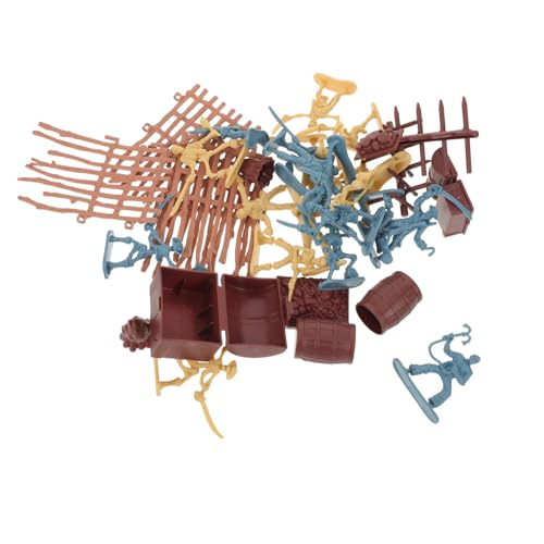 WOONEKY 2 Sätze Piraten Soldaten Figuren Armee mit Zubehörteilen Mittelalterliche Ritter Actionfiguren Robustes Kunststoff Spielset für Kreative Kinderparty und Fantasievolles WOONEKY 2 Sätze Piraten Soldaten Figuren Armee mit Zubehörteilen Mittelalterliche Ritter Actionfiguren Robustes Kunststoff Spielset für Kreative Kinderparty und Fantasievolles von WOONEKY