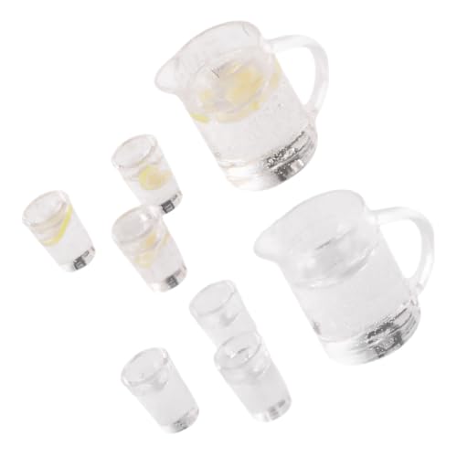 WOONEKY 2 Sätze Wasserkocher und Tassen Set Teiliges Zubehör für Puppenhaus Dekoration Kettle Wasserbecher für Heißes Wasser Kettle Wasserbecher für Zitronenwasser WOONEKY 2 Sätze Wasserkocher und Tassen Set Teiliges Zubehör für Puppenhaus Dekoration Kettle Wasserbecher für Heißes Wasser Kettle Wasserbecher für Zitronenwasser von WOONEKY
