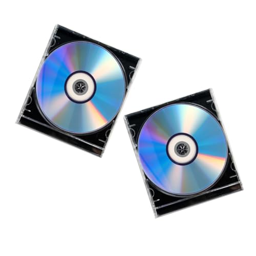 WOONEKY 2 Sets Rohlinge, Bedruckbare, Beschreibbare Rohlinge, Beschreibbare Medien-Discs Mit Jewel Case Box Zum Brennen Von Musikdaten Und Videos Auf Videorekordern WOONEKY 2 Sets Rohlinge, Bedruckbare, Beschreibbare Rohlinge, Beschreibbare Medien-Discs Mit Jewel Case Box Zum Brennen Von Musikdaten Und Videos Auf Videorekordern von WOONEKY