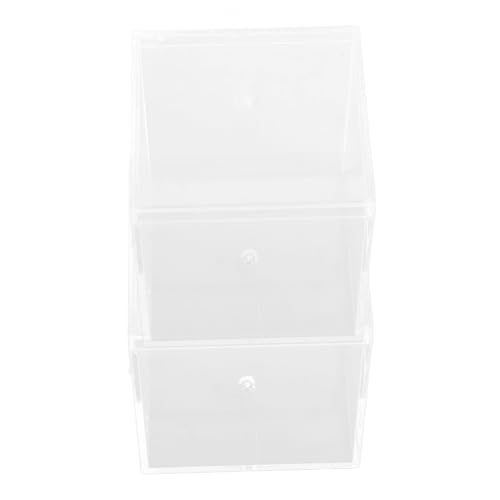 WOONEKY 2 Stück Acryl-vitrine Für Puzzle-würfel, Transparente Kleine Puzzle-würfel-sammlungshalter, Transparenter Würfel-Organizer, Würfel-vitrine von WOONEKY