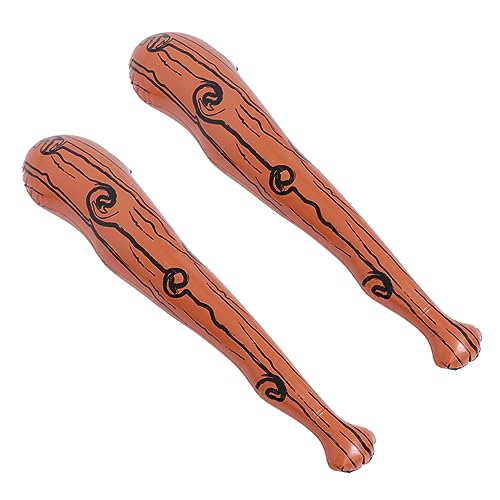 WOONEKY 2 Stück Aufblasbarer Baseballschläger aus PVC Sport Themen für Jubelstäbe für Geburtstagsfeiern und Outdoor Aktivitäten WOONEKY 2 Stück Aufblasbarer Baseballschläger aus PVC Sport Themen für Jubelstäbe für Geburtstagsfeiern und Outdoor Aktivitäten von WOONEKY