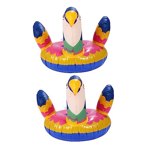 WOONEKY 2 Stück Aufblasbarer PVC Trinkbecherhalter Schwimmendes Tier Design Wasserspielzeug Pool Untersetzer Wiederverwendbar Leicht und Strapazierfähig Wiederverwendbar WOONEKY 2 Stück Aufblasbarer PVC Trinkbecherhalter Schwimmendes Tier Design Wasserspielzeug Pool Untersetzer Wiederverwendbar Leicht und Strapazierfähig Wiederverwendbar von WOONEKY