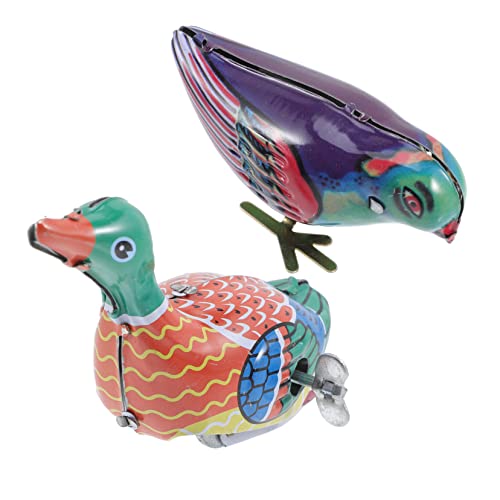 WOONEKY Vintage-metallspielzeug: 2 Aufzieh-partygeschenke Für Jungen Und Mädchen von WOONEKY