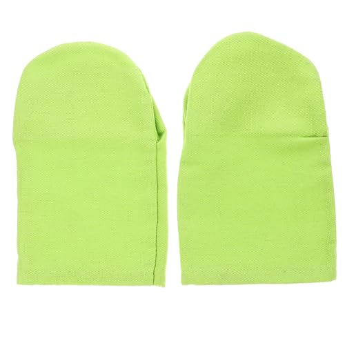 WOONEKY 2 Stück DIY Handpuppen aus Canvas Unfertige Fingerpuppen zum Selbstgestalten für Geschichtenerzählen und Kreative Spiele von WOONEKY