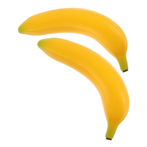 WOONEKY 2 Stück Egg Shaker Banane Form Plastik Musikinstrumente für Kleinkinder Sandkasten Orff Früchte Shaker Rasseln Lernspielzeug für Vorschule WOONEKY 2 Stück Egg Shaker Banane Form Plastik Musikinstrumente für Kleinkinder Sandkasten Orff Früchte Shaker Rasseln Lernspielzeug für Vorschule von WOONEKY