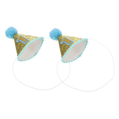WOONEKY 2 Stück Geburtstags-kegelhut Für Hunde Und Katzen, Urlaubsparty-hüte, Kopfbedeckung, Kostüm, Elastisches Stirnband Für Kleine Und Mittelgroße Hunde, Katzen, Haustiere, Babys WOONEKY 2 Stück Geburtstags-kegelhut Für Hunde Und Katzen, Urlaubsparty-hüte, Kopfbedeckung, Kostüm, Elastisches Stirnband Für Kleine Und Mittelgroße Hunde, Katzen, Haustiere, Babys von WOONEKY