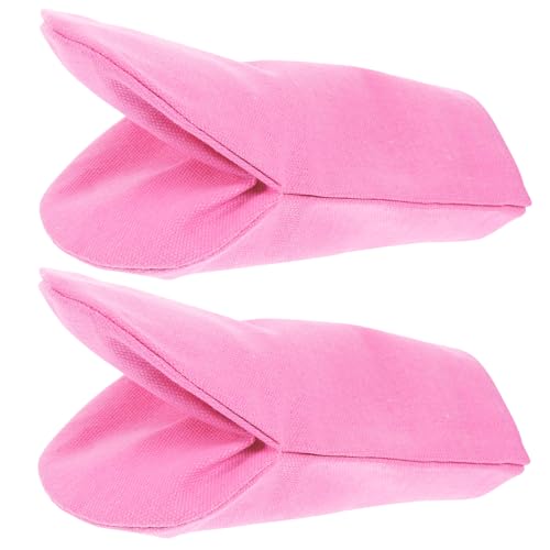 WOONEKY 2 Stück Handpuppen zum Selbstgestalten DIY Fingerpuppen aus Canvas für Kreatives und Geschichtenerzählen Öffnung für Tiergeräusche von WOONEKY
