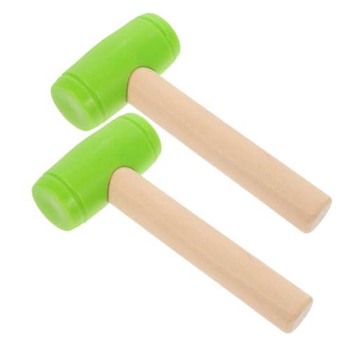 WOONEKY 2 Stück Holz Hammer Teiliges Leichtes Tragbares Hammerspielzeug Greifkraft Hand Auge koordination und Beweglichkeit für Kleinkinder und Vorschulkinder WOONEKY 2 Stück Holz Hammer Teiliges Leichtes Tragbares Hammerspielzeug Greifkraft Hand Auge koordination und Beweglichkeit für Kleinkinder und Vorschulkinder von WOONEKY