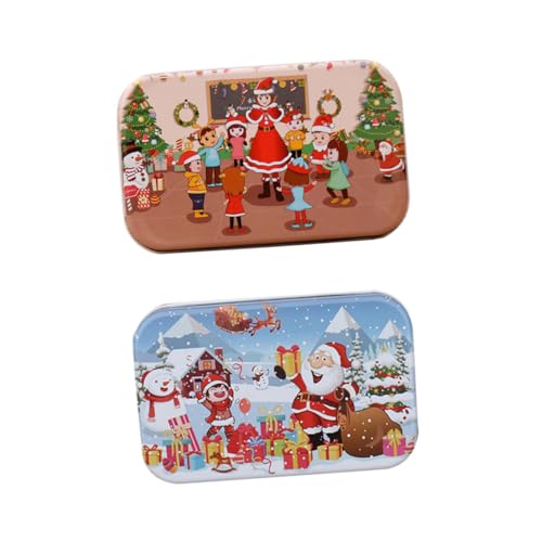 WOONEKY 2 Stück Holzpuzzle Teiliges Weihnachts DIY Lernspielzeug aus Holz für Handliches Steckpuzzle Hand Auge Koordination und Frühkindlichen Entwicklung Sicher und Langlebig WOONEKY 2 Stück Holzpuzzle Teiliges Weihnachts DIY Lernspielzeug aus Holz für Handliches Steckpuzzle Hand Auge Koordination und Frühkindlichen Entwicklung Sicher und Langlebig von WOONEKY