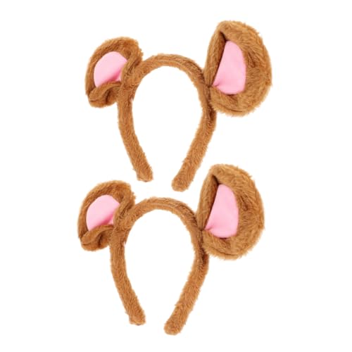 WOONEKY 2 Stück Mausohren Haarreif aus Niedliches Stirnband mit Realistischen Mäuseohren für Erwachsene Vielseitiges Cosplay und Halloween Kostüm Zubehör für Party und Bühnenauftritte WOONEKY 2 Stück Mausohren Haarreif aus Niedliches Stirnband mit Realistischen Mäuseohren für Erwachsene Vielseitiges Cosplay und Halloween Kostüm Zubehör für Party und Bühnenauftritte von WOONEKY