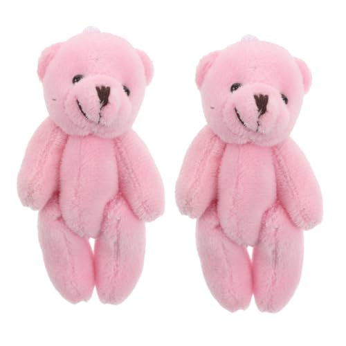 WOONEKY 2 Stück Mini Plüschbären für Puppenhaus Realistische Kuscheltiere Große Stofftiere für Sammler und DIY Projekte Perfektes Zubehör für Miniaturszenen WOONEKY 2 Stück Mini Plüschbären für Puppenhaus Realistische Kuscheltiere Große Stofftiere für Sammler und DIY Projekte Perfektes Zubehör für Miniaturszenen von WOONEKY