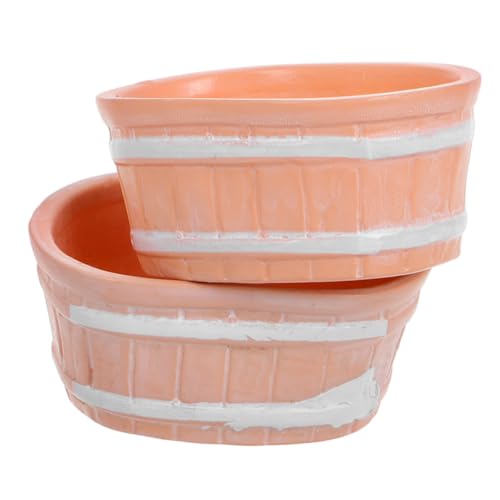 WOONEKY 2 Stück Miniatur Badewanne Teiliges Puppenhaus Zubehör für Badezimmer Dekoration für Mini Szenen Funktional und Dekorativ Charmante Entspannungsecken WOONEKY 2 Stück Miniatur Badewanne Teiliges Puppenhaus Zubehör für Badezimmer Dekoration für Mini Szenen Funktional und Dekorativ Charmante Entspannungsecken von WOONEKY