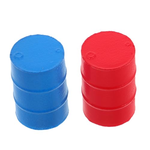 WOONEKY 2 Stück Ölfass Modell Miniatur Realistische Resin Figuren für Sandtisch Diorama Bastelprojekte Kreative Mini-Szene Zubehör WOONEKY 2 Stück Ölfass Modell Miniatur Realistische Resin Figuren für Sandtisch Diorama Bastelprojekte Kreative Mini-Szene Zubehör von WOONEKY