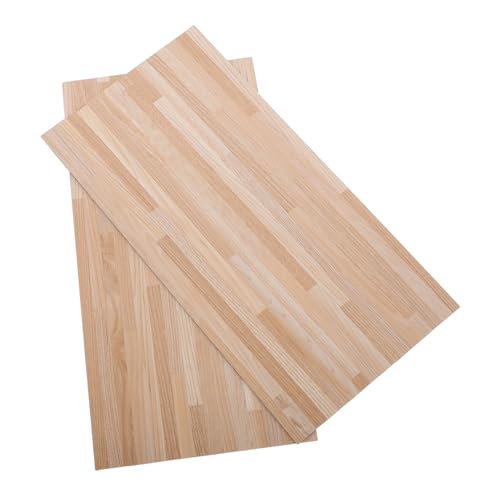 WOONEKY 2 Stück Puppenhaus Zubehör Bodenbelag mit Holzmaserung DIY Fußboden für Puppenhaus für Verschiedene Realistische und Einfache Installation WOONEKY 2 Stück Puppenhaus Zubehör Bodenbelag mit Holzmaserung DIY Fußboden für Puppenhaus für Verschiedene Realistische und Einfache Installation von WOONEKY
