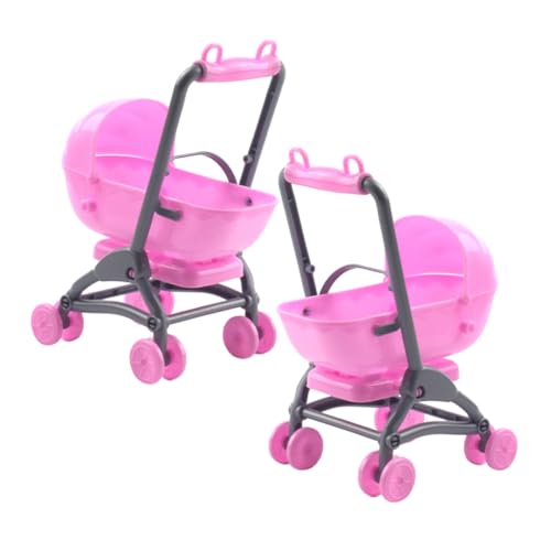 WOONEKY 2 Stück Puppenwagen für Realistischer Babywagen für Jährige Fördert Kreatives und Interaktion WOONEKY 2 Stück Puppenwagen für Realistischer Babywagen für Jährige Fördert Kreatives und Interaktion von WOONEKY