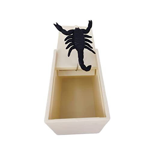 WOONEKY 2 Stück Schreckspielzeug Horrible Box mit Lebensechtem Prank Joking Toy für Aprilscherz und als Dekoration WOONEKY 2 Stück Schreckspielzeug Horrible Box mit Lebensechtem Prank Joking Toy für Aprilscherz und als Dekoration von WOONEKY