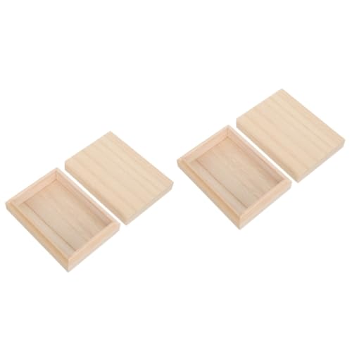 WOONEKY 2 Stück Spielkarten Holzbox, Rechteckige Aufbewahrungsboxen, Holz Aufbewahrungsboxen, Poker Etui Aus Holz, Pokerkarten Behälter, Karten Aufbewahrungs Organizer, Spielkarten Etui, WOONEKY 2 Stück Spielkarten Holzbox, Rechteckige Aufbewahrungsboxen, Holz Aufbewahrungsboxen, Poker Etui Aus Holz, Pokerkarten Behälter, Karten Aufbewahrungs Organizer, Spielkarten Etui, von WOONEKY