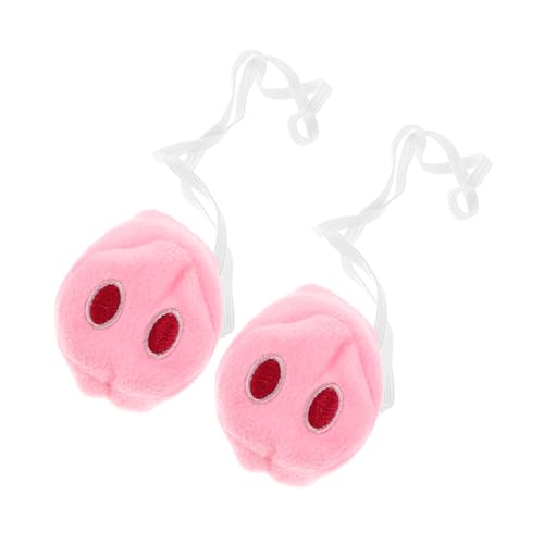 WOONEKY 2 Stück Süße Pig Nose Kostüm Accessoires aus Plüsch Bestickte Falsche Schweinenasen für Halloween Party Deko Fasching und Thematische Kostüme Einfach Anzubringen WOONEKY 2 Stück Süße Pig Nose Kostüm Accessoires aus Plüsch Bestickte Falsche Schweinenasen für Halloween Party Deko Fasching und Thematische Kostüme Einfach Anzubringen von WOONEKY
